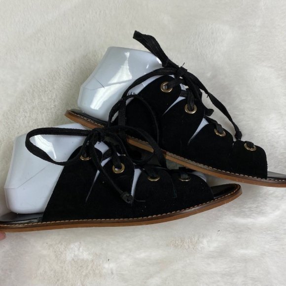 Urban Outfitters Gladiator Lace Up Suede Sandals, size EU 39 - Picture 4 of 8